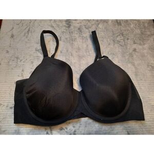 Wacoal Women's Ultimate Side Smoother Underwire T-Shirt Bra Black Size 40C